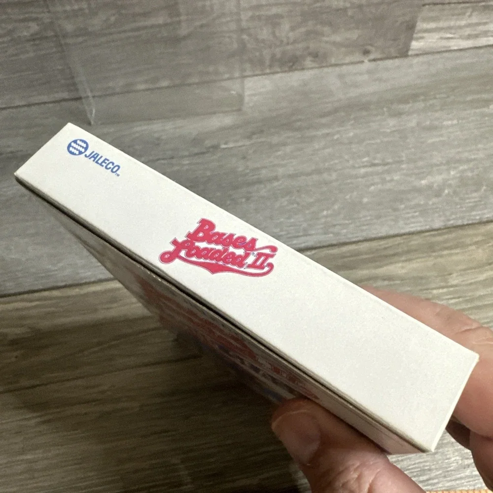 Bases Loaded II: Second Season Nintendo NES COMPLETE w/ Box manual game‎
